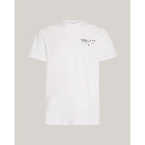 Υφασμάτινα Άνδρας T-shirt με κοντά μανίκια Tommy Hilfiger DM0DM18265 Άσπρο