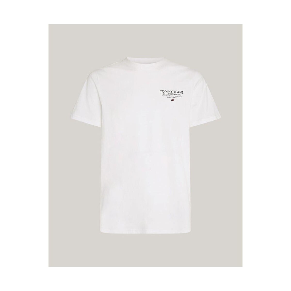 Υφασμάτινα Άνδρας T-shirt με κοντά μανίκια Tommy Hilfiger DM0DM18265YBR Άσπρο