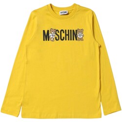Υφασμάτινα Αγόρι Μπλουζάκια με μακριά μανίκια Moschino HUO00RLAA20 Yellow
