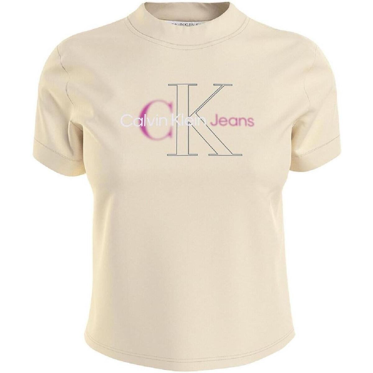 T-shirt με κοντά μανίκια Calvin Klein Jeans –