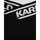 Υφασμάτινα Γυναίκα Παντελόνια Karl Lagerfeld 240W1054 SEAMLESS LOGO Black