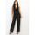 Υφασμάτινα Γυναίκα Ολόσωμες φόρμες / σαλοπέτες La Modeuse 69418_P161555 Black