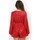 Υφασμάτινα Γυναίκα Ολόσωμες φόρμες / σαλοπέτες La Modeuse 69430_P161567 Red