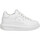 Παπούτσια Γυναίκα Sneakers Karl Lagerfeld Kapri Met Maison Glitter Cuir Femme Blanc Argent Άσπρο