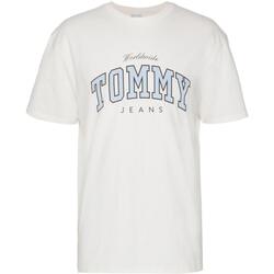 Υφασμάτινα Άνδρας T-shirt με κοντά μανίκια Tommy Hilfiger  Άσπρο