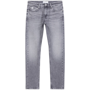 Calvin Klein Jeans SLIM FIT L.32 JEANS MEN ΓΚΡΙ