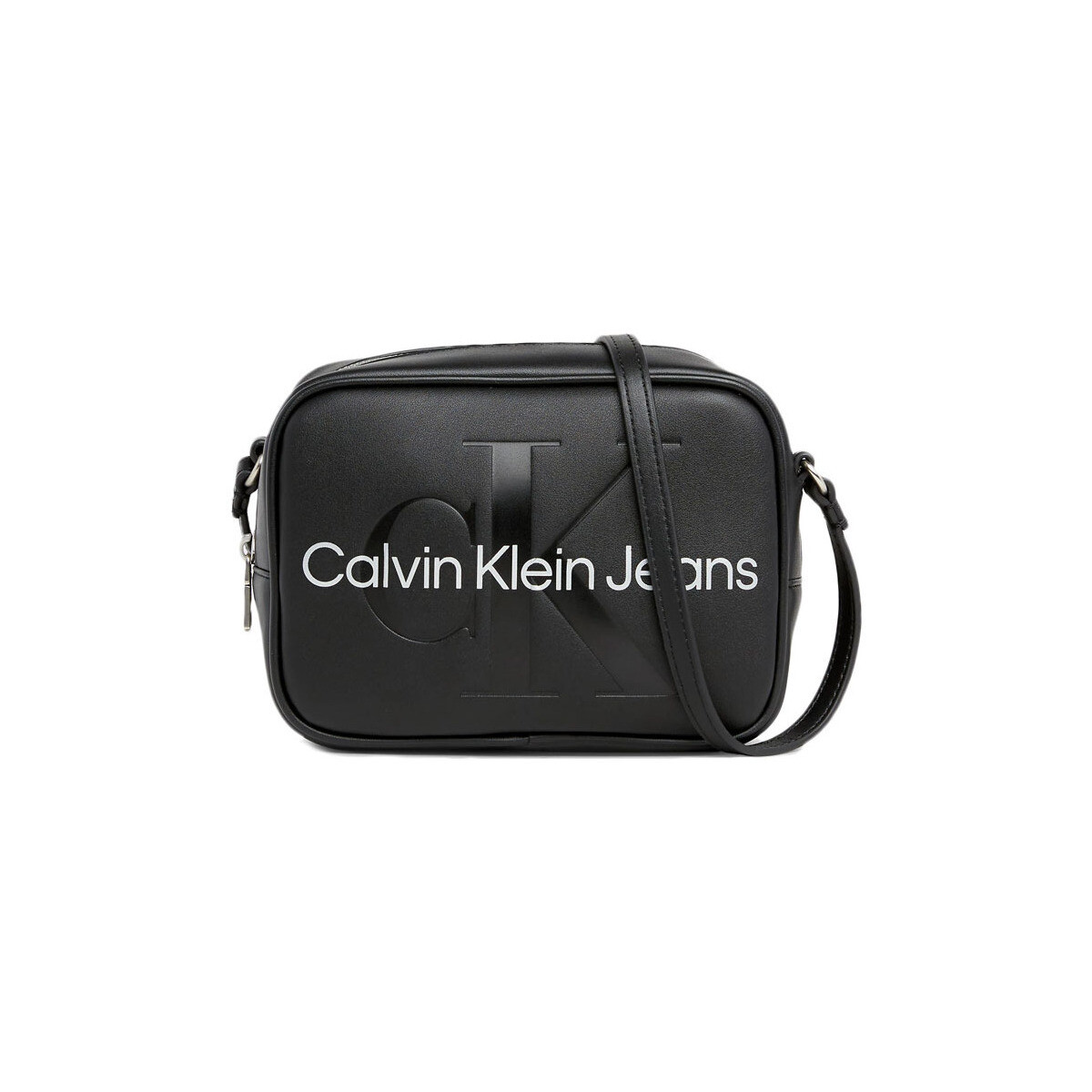 Τσάντες Γυναίκα Τσάντες Calvin Klein Jeans CAMERA BAG WOMEN ΑΣΗΜΙ- ΜΑΥΡΟ
