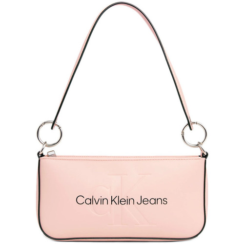 Τσάντες Γυναίκα Τσάντες Calvin Klein Jeans SCULPTED SHOULDER BAG WOMEN ΜΑΥΡΟ- ΡΟΖ