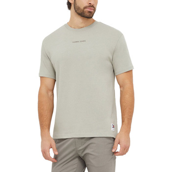 Υφασμάτινα Άνδρας T-shirt με κοντά μανίκια Tommy Hilfiger TOMMY JEANS NEW CLASSICS REGULAR FIT T-SHIRT MEN ΧΑΚΙ