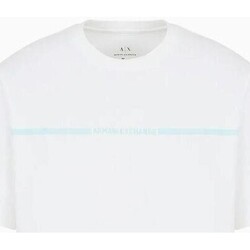 Υφασμάτινα Άνδρας T-shirt με κοντά μανίκια EAX 3DZTLG ZJ9JZ Άσπρο