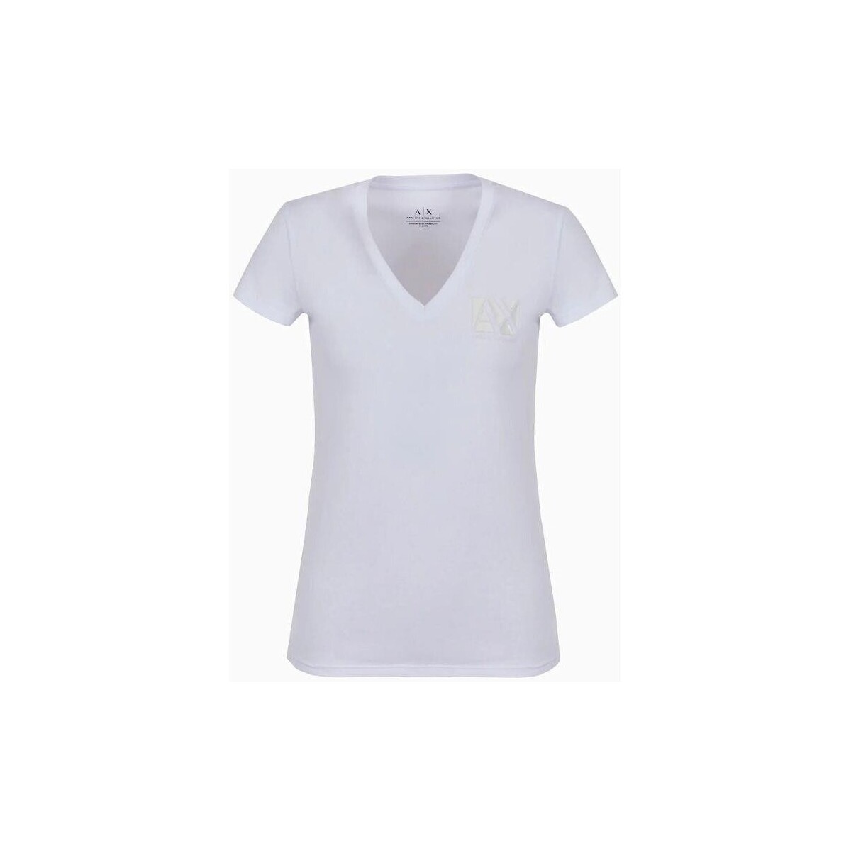 Υφασμάτινα Γυναίκα T-shirts & Μπλούζες EAX 3DYT03 YJ3RZ Άσπρο