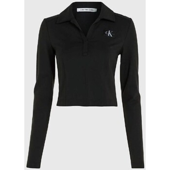 Υφασμάτινα Γυναίκα T-shirts & Μπλούζες Calvin Klein Jeans J20J222556 Black