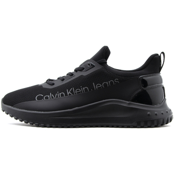 Παπούτσια Άνδρας Sneakers Calvin Klein Jeans EVA RUN SLIPON LACE SNEAKERS MEN ΜΑΥΡΟ