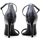 Παπούτσια Γυναίκα Σανδάλια / Πέδιλα Calvin Klein Jeans GEO STIL SQUARE HIGH HEEL SANDALS WOMEN ΓΚΡΙ