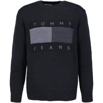 Υφασμάτινα Άνδρας Πουλόβερ Tommy Jeans DM0DM17773 Black