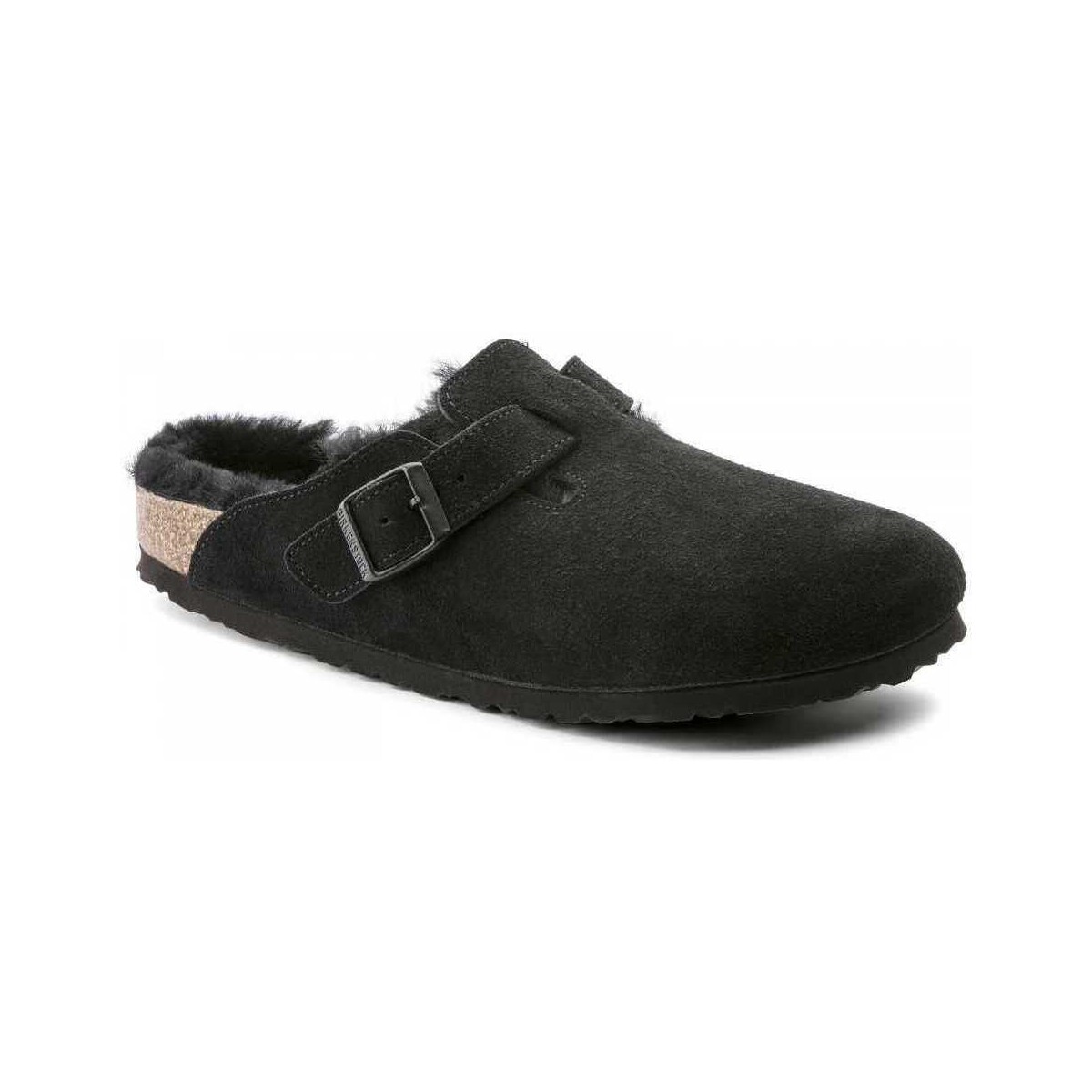 Παπούτσια Άνδρας Σανδάλια / Πέδιλα Birkenstock Boston vl shearling black Black
