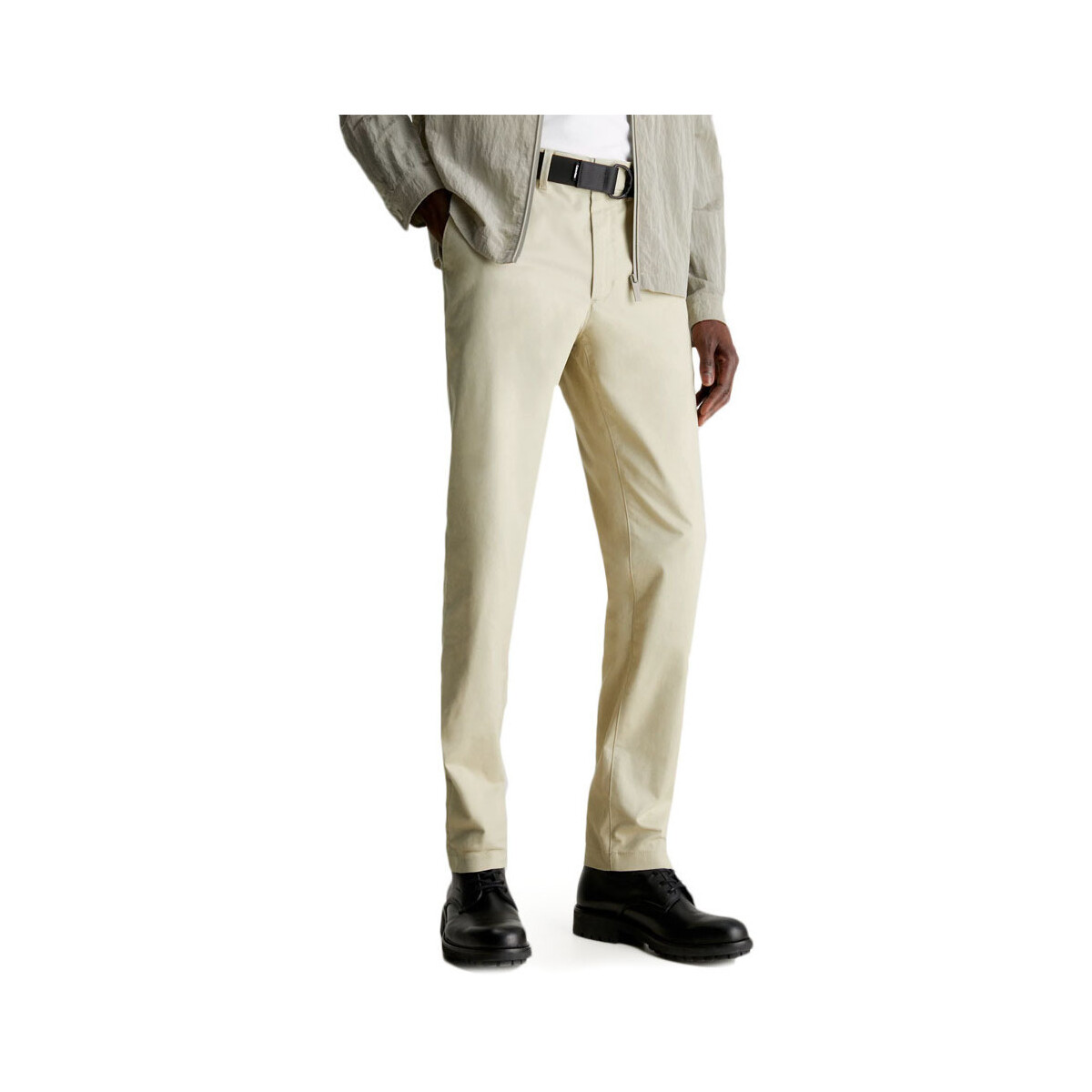 Υφασμάτινα Άνδρας Παντελόνια Calvin Klein Jeans MODERN TWILL SLIM FIT L.32 CHINO PANTS MEN ΜΠΕΖ