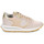 Παπούτσια Γυναίκα Χαμηλά Sneakers Philippe Model TROPEZ HAUTE LOW WOMAN Beige / Ροζ / Gold