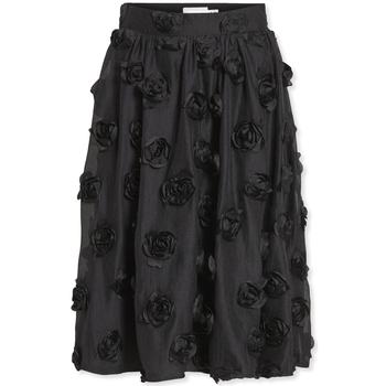 Υφασμάτινα Γυναίκα Φούστες Vila Flory Skirt L/S - Black Black