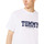 Υφασμάτινα Άνδρας T-shirt με κοντά μανίκια Tommy Hilfiger TOMMY JEANS FRONT BACK REGULAR FIT T-SHIRT MEN ΛΕΥΚΟ- ΜΠΛΕ