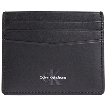 Τσάντες Άνδρας Πορτοφόλια Calvin Klein Jeans MONOGRAM SOFT CARD CASE MEN ΛΕΥΚΟ- ΜΑΥΡΟ