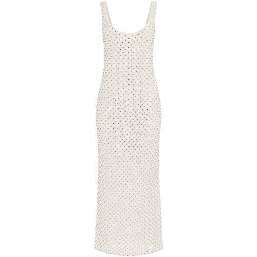 Υφασμάτινα Γυναίκα Κοντά Φορέματα Guess 4RGK53-5793Z Άσπρο