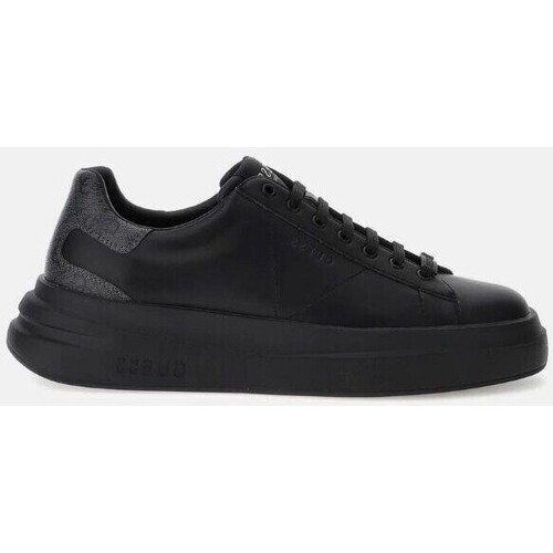 Παπούτσια Άνδρας Χαμηλά Sneakers Guess ELBA FMPVIB LEA12 Black