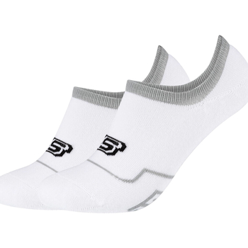 Αξεσουάρ Socks Skechers 2PPK Cushioned Footy Socks Άσπρο