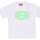 Υφασμάτινα Αγόρι T-shirt με κοντά μανίκια Diesel J01777-00YI9 Άσπρο