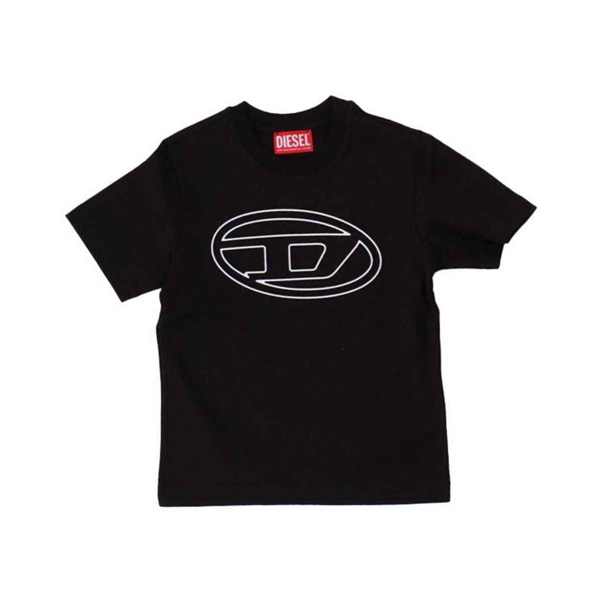 Υφασμάτινα Αγόρι T-shirt με κοντά μανίκια Diesel J01788-0BEAF Black