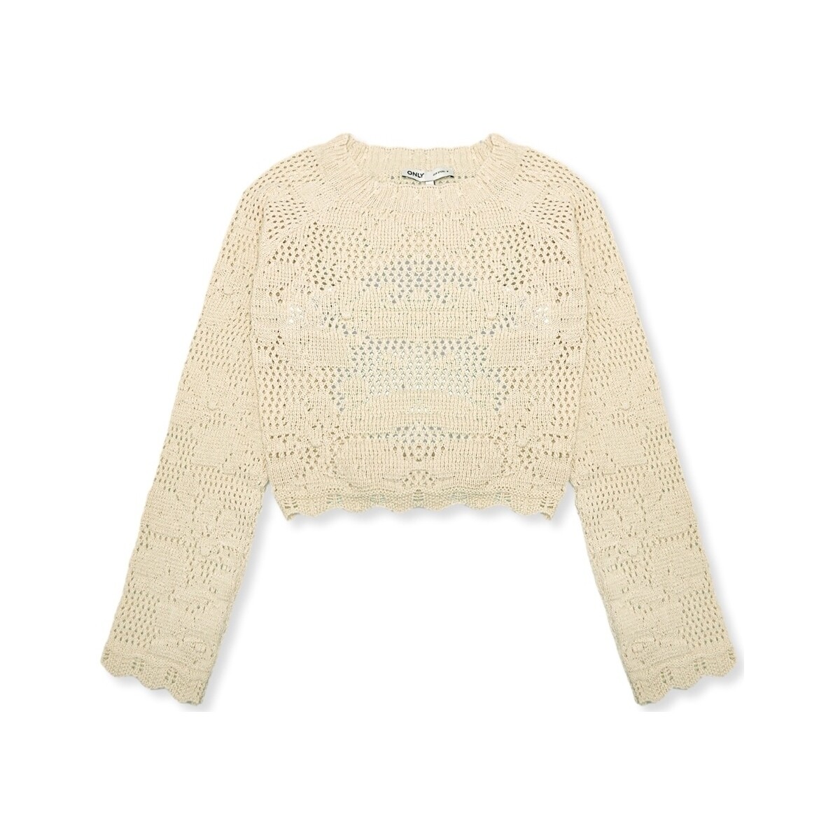 Only  Πουλόβερ Only Cille Life Knit L/S - Birch