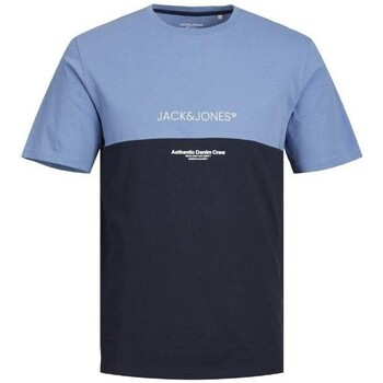 Υφασμάτινα Άνδρας T-shirt με κοντά μανίκια Jack & Jones 12250703 ERYDER BLOCKING TEE Multicolour