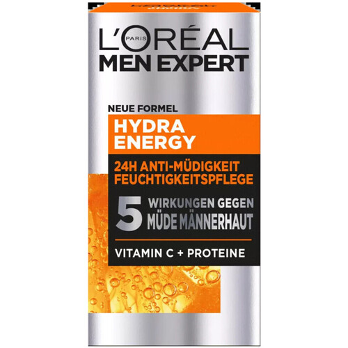beauty Άνδρας Ντεμακιγιάζ & Καθαρισμός L'oréal 24H Anti-Fatigue Moisturizing Cream Men Expert Other