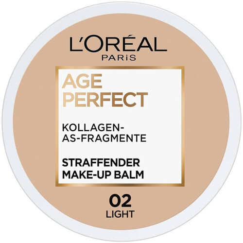 beauty Γυναίκα Πούδρες & Βάσεις L'oréal Age Perfect Firming Makeup Balm - 02 Light Beige
