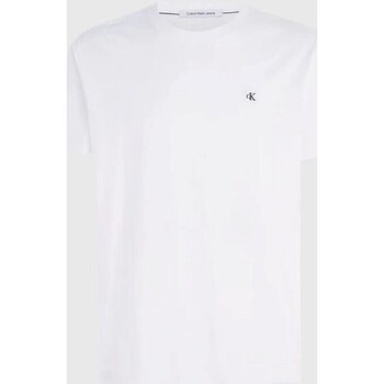Υφασμάτινα Άνδρας T-shirt με κοντά μανίκια Calvin Klein Jeans J30J325268YAF Άσπρο