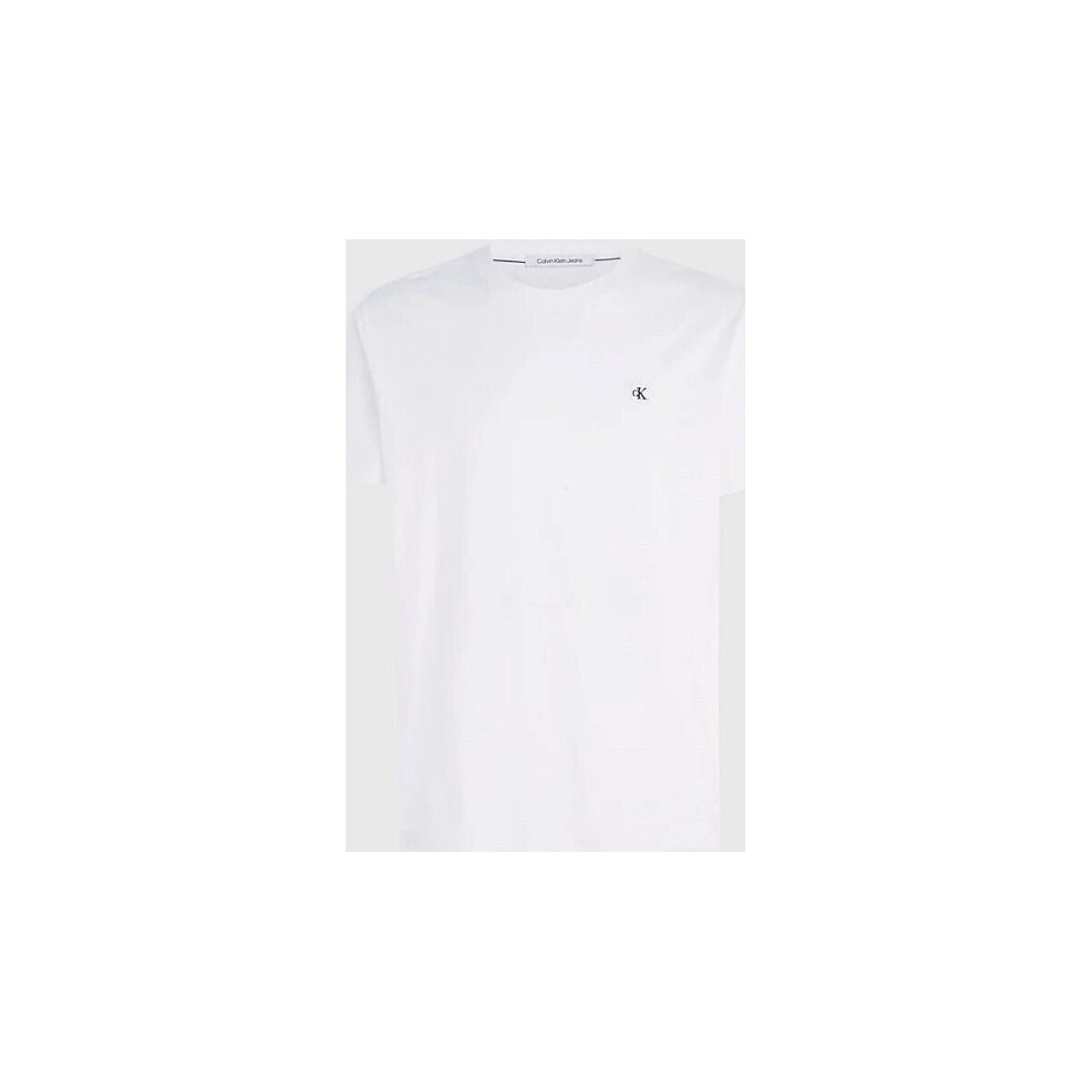 Υφασμάτινα Άνδρας T-shirt με κοντά μανίκια Calvin Klein Jeans J30J325268YAF Άσπρο