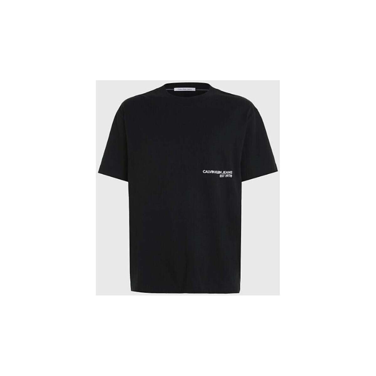 Υφασμάτινα Άνδρας T-shirt με κοντά μανίκια Calvin Klein Jeans J30J324652BEH Black