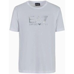 Υφασμάτινα Άνδρας T-shirt με κοντά μανίκια Emporio Armani EA7 3DPT71 PJM9Z Άσπρο