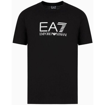 Υφασμάτινα Άνδρας T-shirt με κοντά μανίκια Emporio Armani EA7 3DPT71 PJM9Z Black