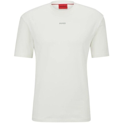 Υφασμάτινα Άνδρας T-shirt με κοντά μανίκια BOSS 50488330 DAPOLINO Ροζ