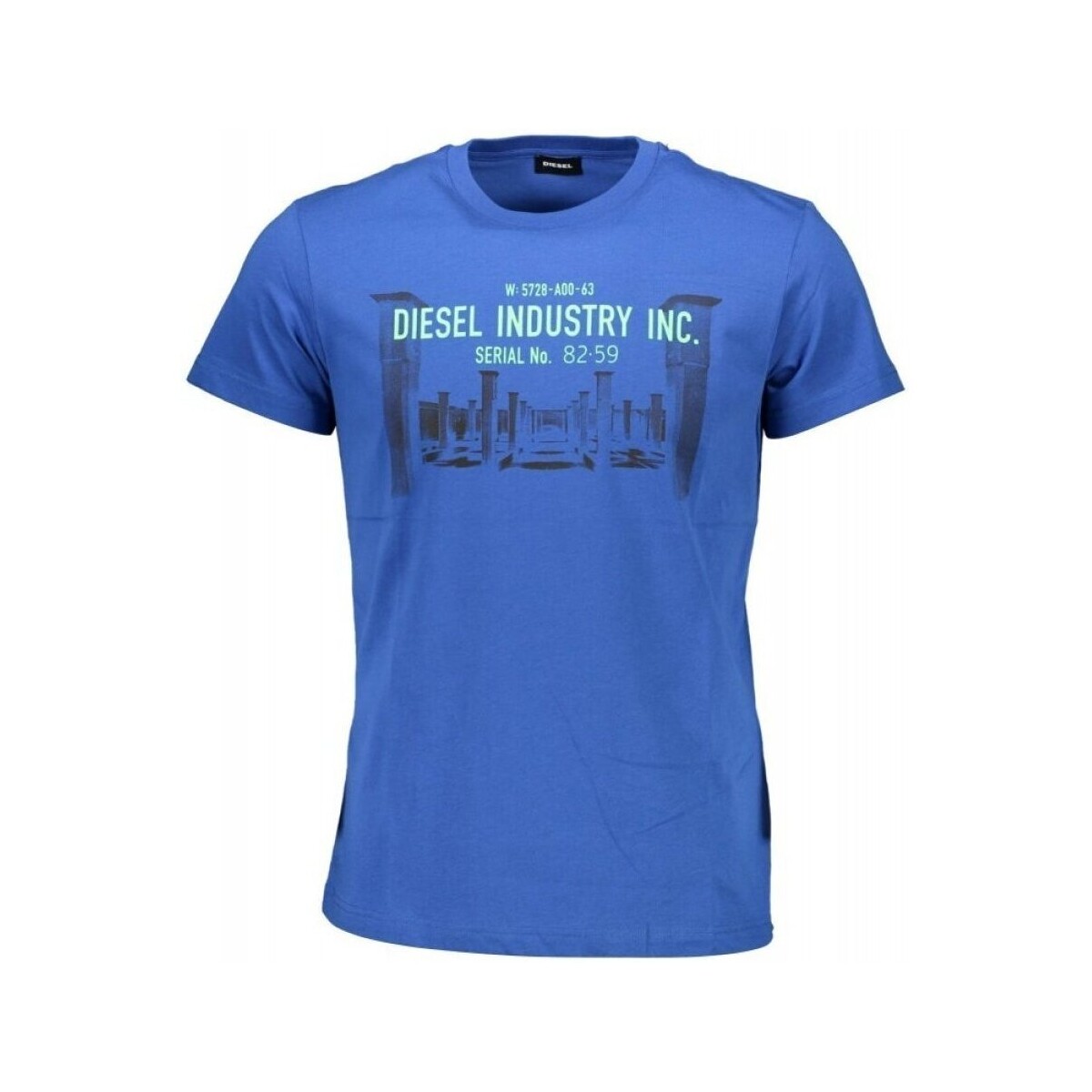 Υφασμάτινα Άνδρας T-shirt με κοντά μανίκια Diesel SEFY-T-DIEGO Μπλέ