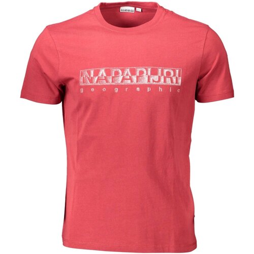 Υφασμάτινα Άνδρας T-shirt με κοντά μανίκια Napapijri NP0A4F9O-SALLAR-SS Red