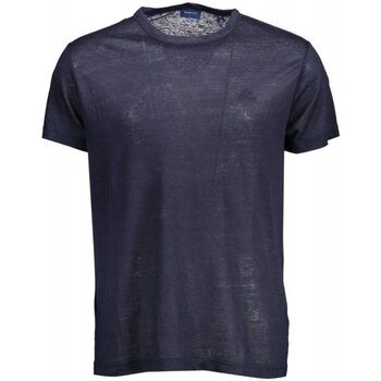 Υφασμάτινα Άνδρας T-shirt με κοντά μανίκια Gant 21012023029 Μπλέ