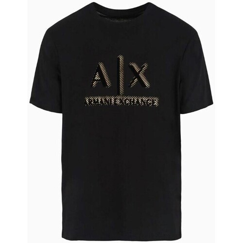 Υφασμάτινα Άνδρας T-shirt με κοντά μανίκια EAX 3DZTSA ZJ9AZ Black