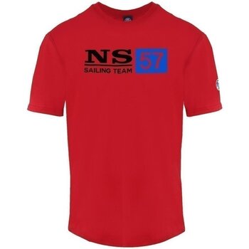 Υφασμάτινα Άνδρας T-shirt με κοντά μανίκια North Sails 9024050230 Red
