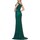 Υφασμάτινα Γυναίκα Κοντά Φορέματα Impero Couture MH1322 Green