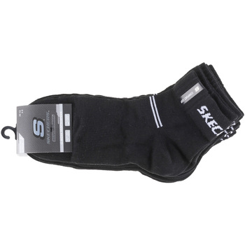 Εσώρουχα Αθλητικές κάλτσες  Skechers 5PPK Wm Mesh Ventilation Quarter Socks Black