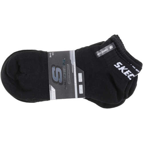 Εσώρουχα Αθλητικές κάλτσες  Skechers 5PPK Mesh Ventilation Socks Black