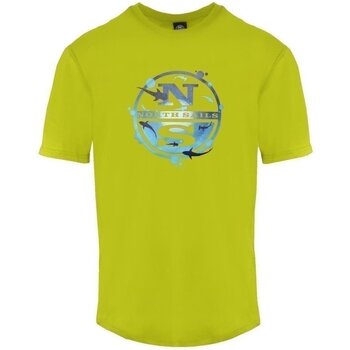 Υφασμάτινα Άνδρας T-shirt με κοντά μανίκια North Sails 9024120470 Yellow