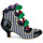 Παπούτσια Γυναίκα Μποτίνια Irregular Choice CHERRY COLA Black / Άσπρο